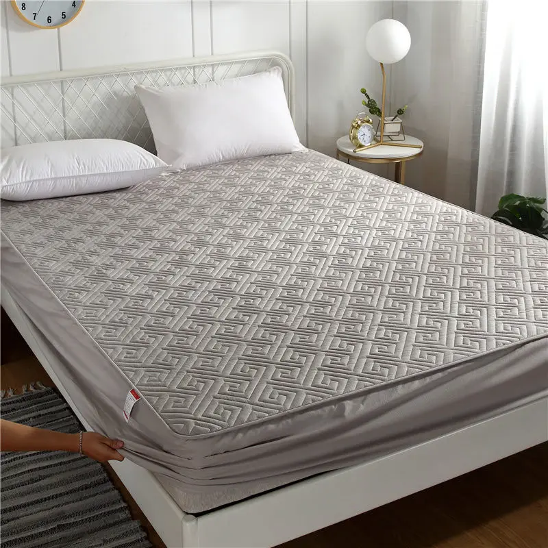 Extra thick upholstered bed cover, king size and king size mattress, special sheets, anti-bacterial mattress