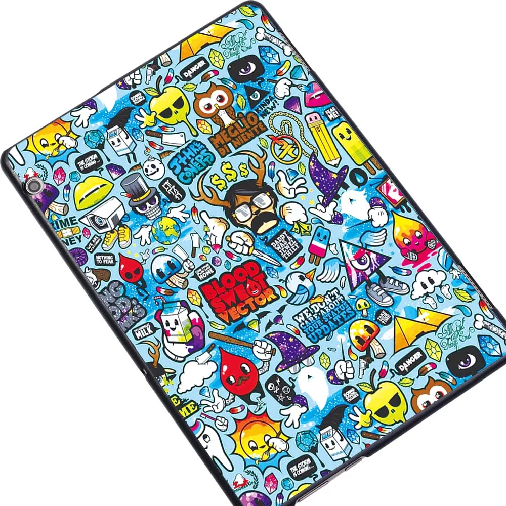 Funda rígida resistente a caídas para tableta, carcasa protectora duradera para Huawei MediaPad T3 8,0/T3 10 9,6 "/T5 10