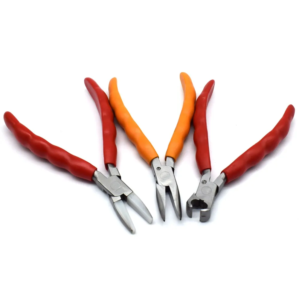 1PCS Jewelry Pliers Hight Quality Professional Stainless Steel Plier Special-shaped Nose for Beads Jewelry Making Tool