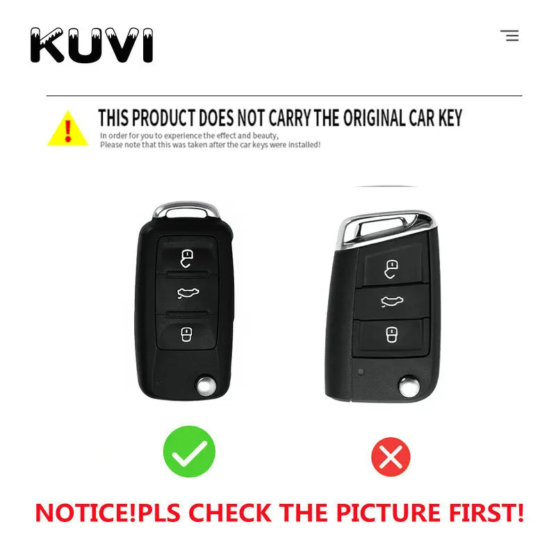 TPU Car Key Case Cover Holder Shell For VW Volkswagen Polo Golf Passat Beetle Caddy Tiguan Skoda Octavia Kodiaq Seat Leon Altea