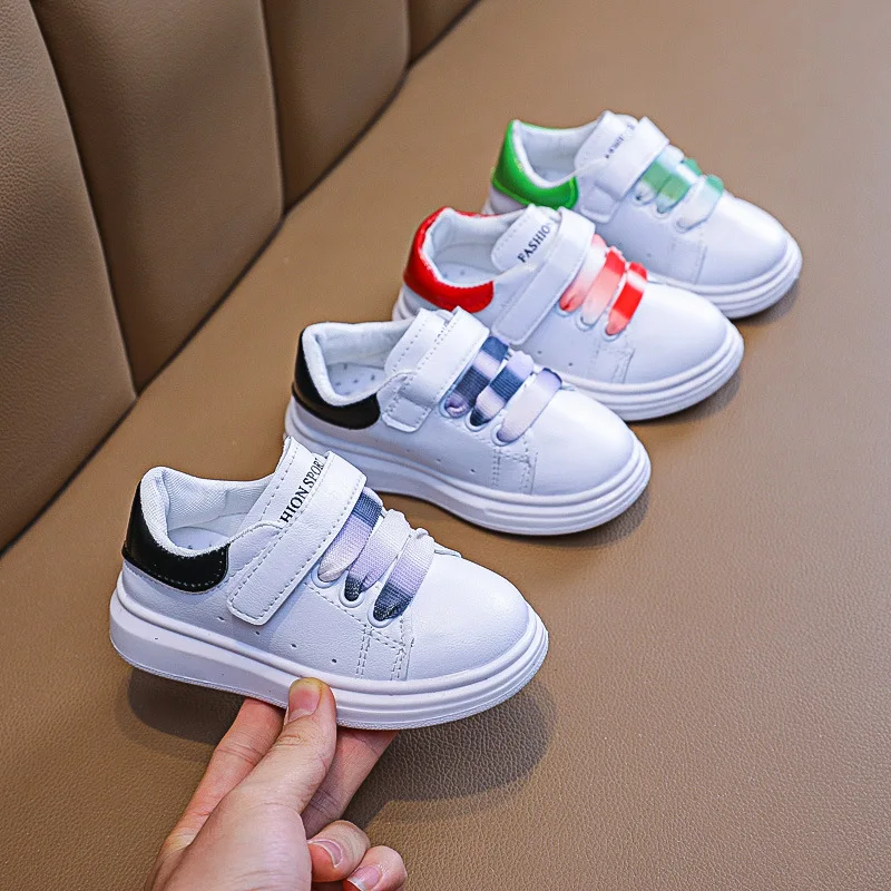 

Children Shoes Girls Boys Sneakers Antislip Soft Bottom Comfortable Kids Sneaker Toddler Casual Flat Spring Sports White Shoes