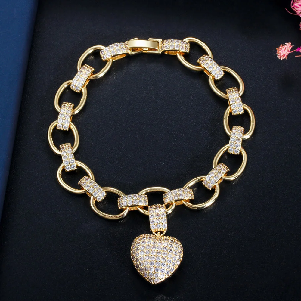 ThreeGraces-Bracelets en or pavés de micro zircons cubiques pour femmes, accessoires de luxe, 3/main, BR342