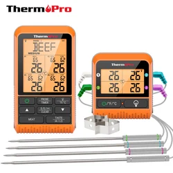 ThermoPro TP829 Backlight 4 Meat Probes 300M Wireless Barbecue Oven Thermometer For Meat Digital Kitchen Meat Thermometer Timer