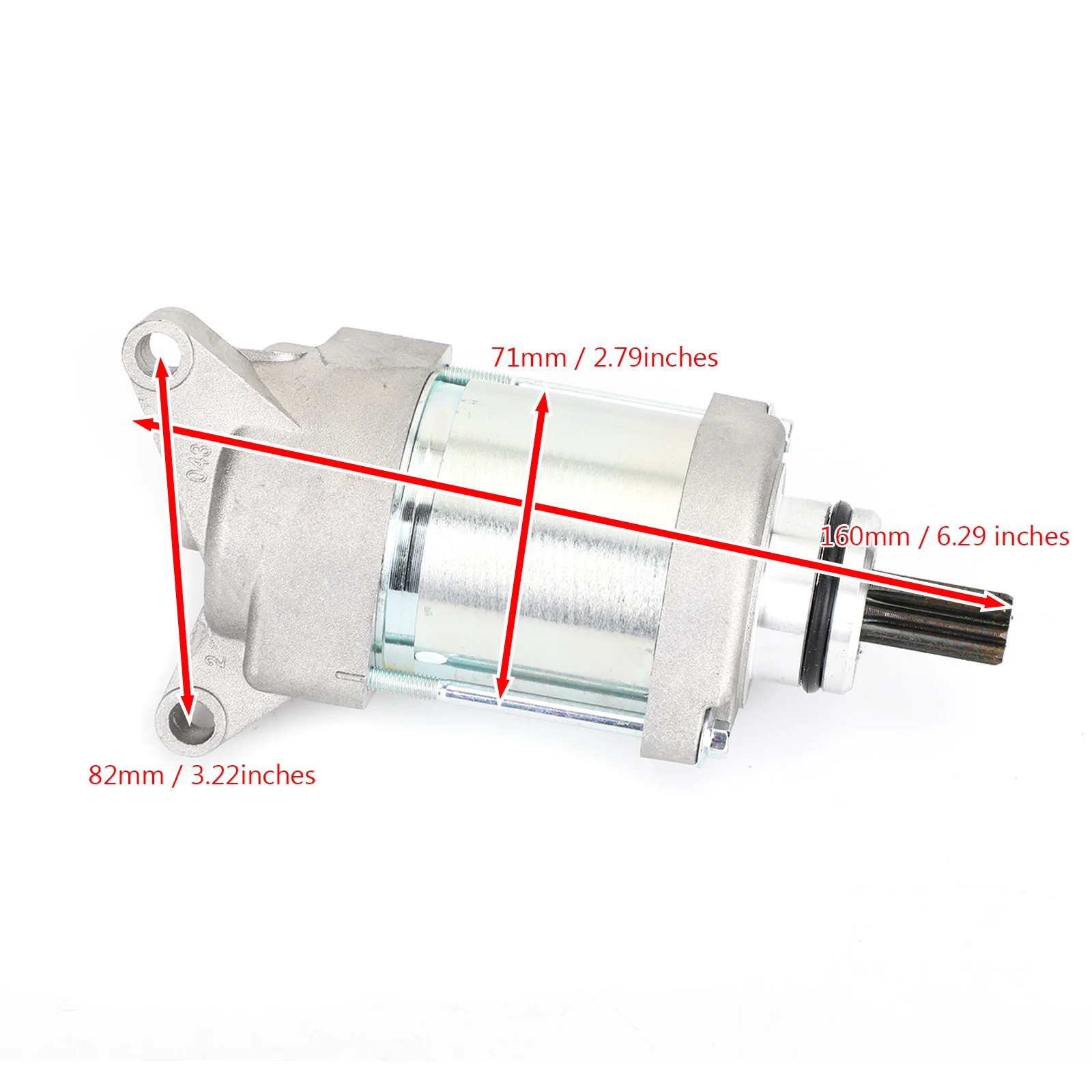 Artudatech Starter Motor for Yamaha WR450F WR450FW WR450FY WR450FZ WR450FE 2007-2015 5TJ-81890-30-00 Motorcycle Parts