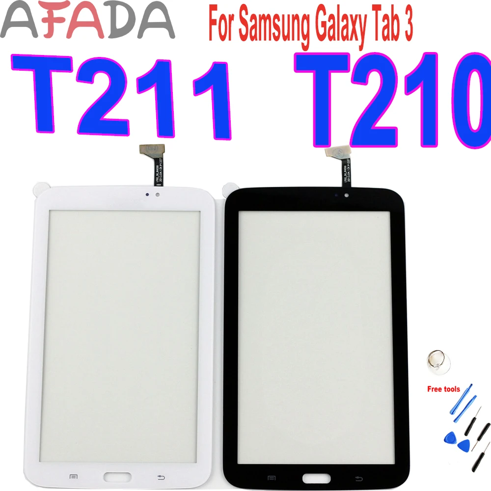 

Tablet Touch Screen For Samsung Galaxy Tab 3 7.0 T210 T211 SM-T210 SM-T211 Touch Screen Digitizer T211 Front Glass