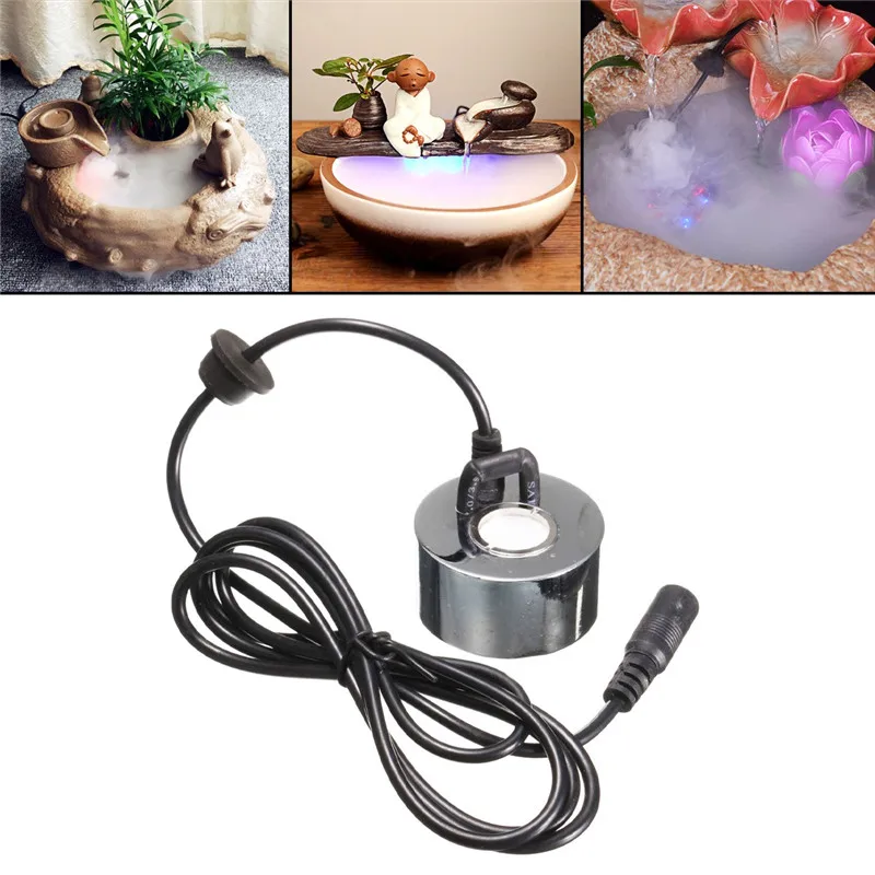 2Pcs with Plug 45Mm Humidifier Ultrasonic Mist Maker Industrial Incubator 24V Nebulizer Atomizer Head Fogger EU Plug