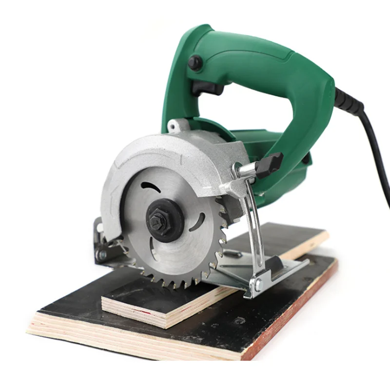 4 inch electric circular saw portable electric slotting marble machine 1400W plug-in high-power wood and stone cutting machine