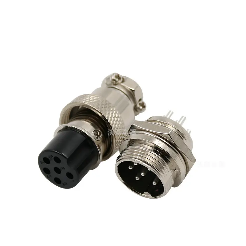 2PCS Half set of aviation plug socket gx16-2-core 3-core 4-5-core 7-8-9-10 core connector connector
