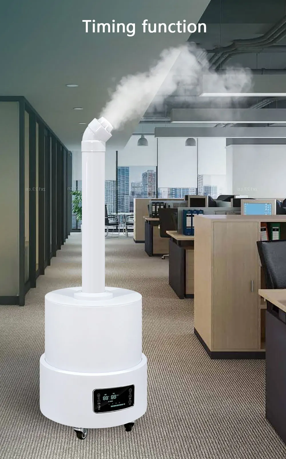 Humidificador portátil de alta potencia para el hogar, difusores ultrasónicos de 13L, 135W, 3 kg/H