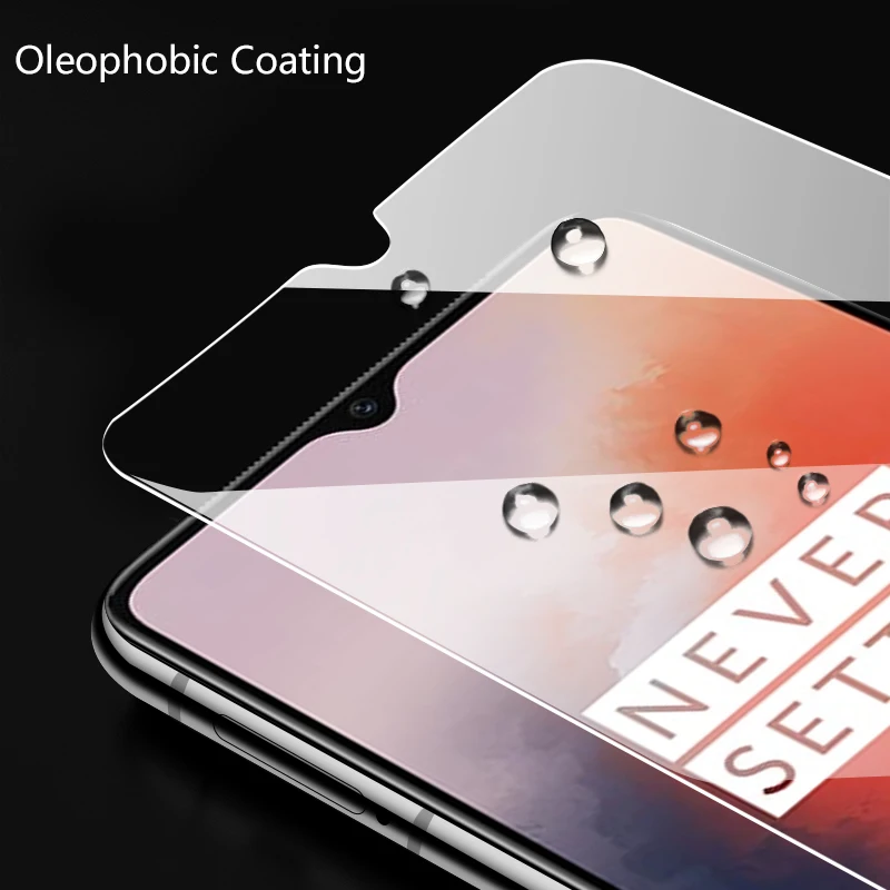 2-in-1 كاميرا الزجاج المقسى ل oneplus 7t 7 برو واقي للشاشة ل زجاج عدسة على oneplus 7t 7 6t 6 5 5t طبقة رقيقة واقية