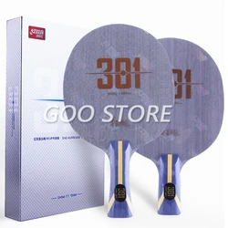 DHS Hurrikan 301 (H301) Tischtennis Klinge (für China T.T. Team) Arylate Carbon ALC Schläger Ping Pong Bat Paddel