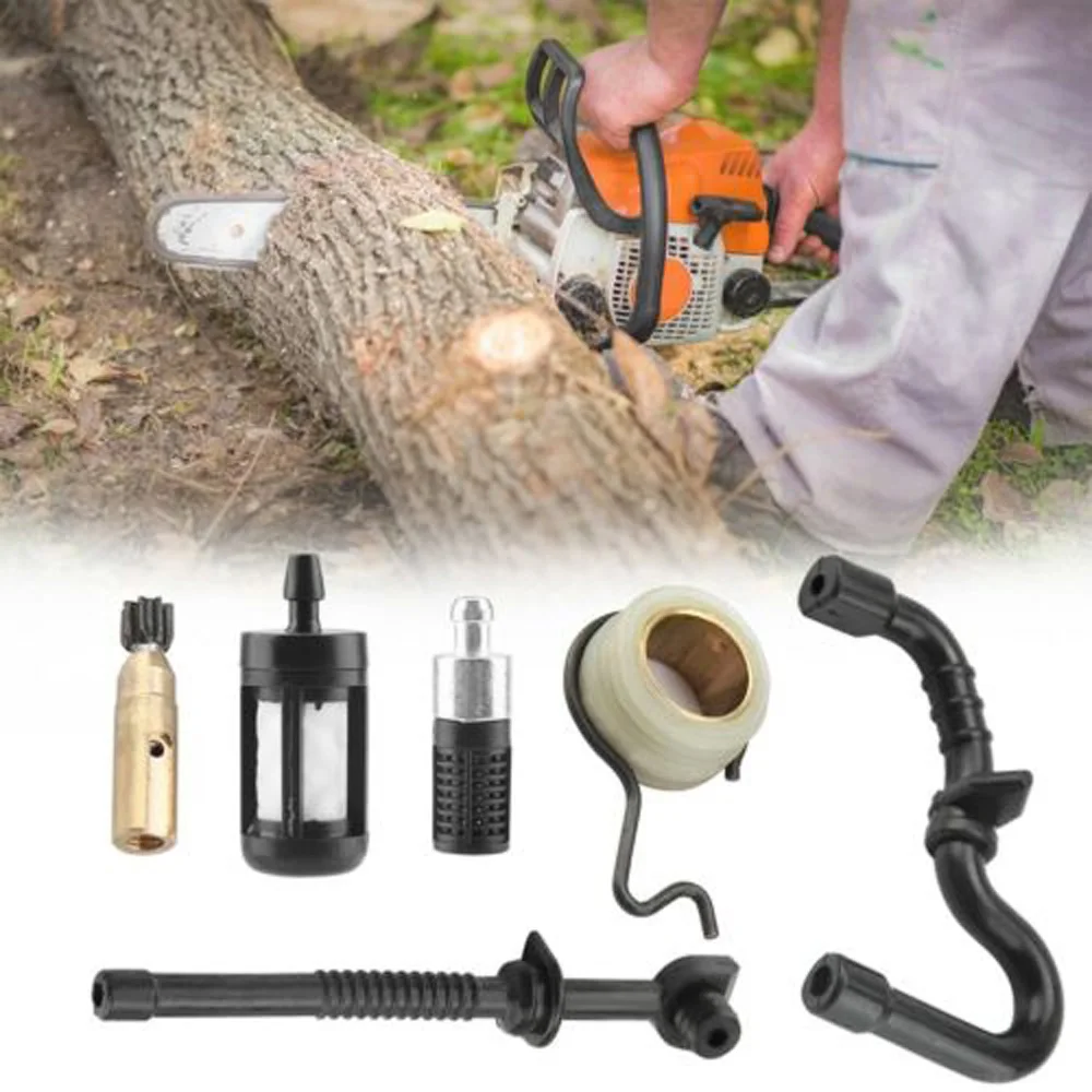 بالمنشار النفط الوقود فلتر مضخة الأنابيب دودة قضيب ل STIHL 017 018 021 023 025 MS170 MS180 MS210 MS230 MS250 بالمنشار