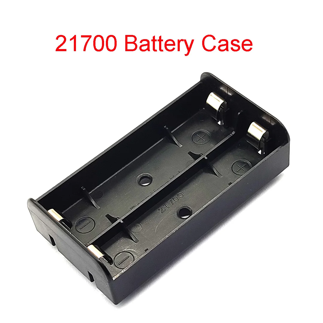 2 * 21700 DIY Power Bank Cases 21700 Battery Holder 2 Slot 21700 Battery Case 21700 Storage Box Rechargeable Battery 21700 Box