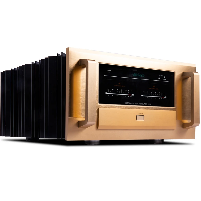 NEWest Class A Power Amplifier Fully Balanced Low Noise Clone Auccphase A-70 Class A: 100W*2