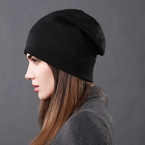 CNTANG New Autumn Winter Beanie Cotton Hat For Women Fashion Men Hip Hop Caps Casual Female Knitted Skullies Bonnets Warm Hats - Image 2