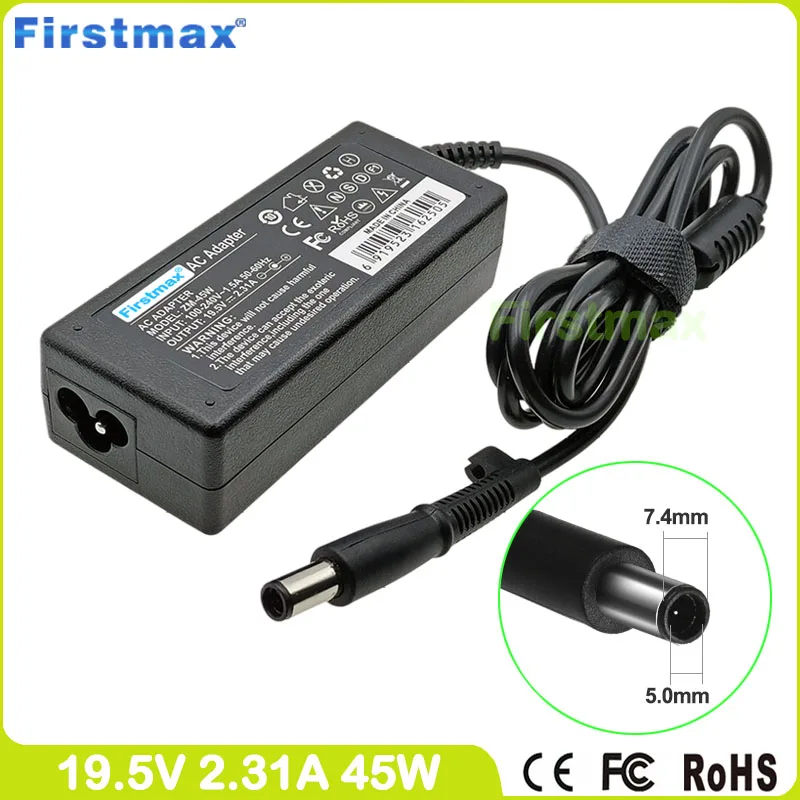 19.5V 2.31A Laptop AC Adapter Charger for HP HSTNN-DA35 696607-003 696694-001 744481-003 744893-001 HSTNN-LA35 PA-1450-32HJ