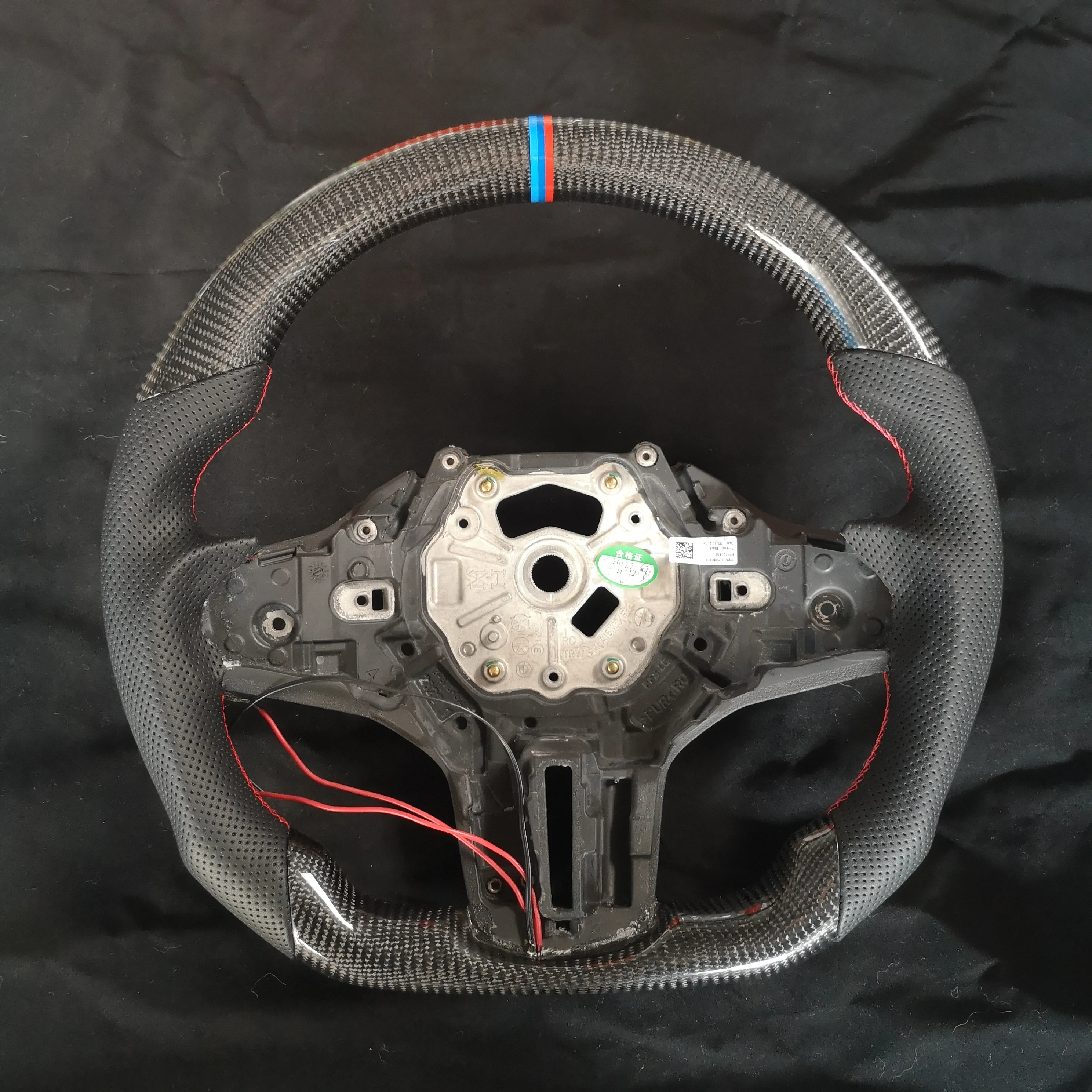 Custom Carbon Fiber Steering Wheel For BMW 3 Series 4 Series 5 Series G20 G30 G38 F90 G01 G02 F97 F98