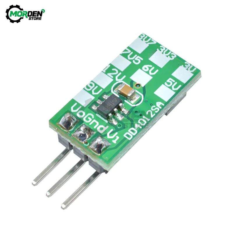 New DD4012SA 1A DC 5V 6V 9V 12V 24V to DC 3.3V 5V 7V 12V DC-DC Step-Down Buck Converter Voltage Regulator Module Board wih Pin