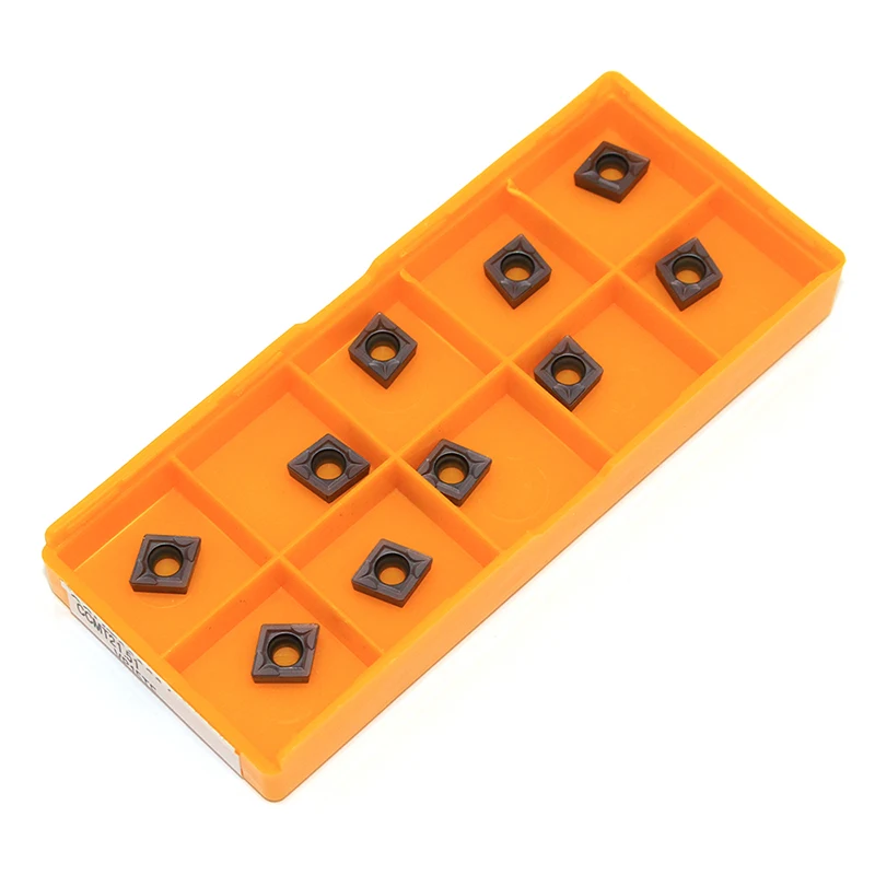 10PCS Hartmetall Einfügen CCMT060204 CCMT 21,51 VP15TF 100% Original Interne Drehen Werkzeuge CCMT 060204 CNC Klinge Drehmaschine Drehen Werkzeug