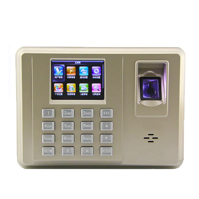 

Zk Pro TX638 TCP/IP WIFI Color Screen 125Khz EM Card & Fingerprint Time Attendance Time Clock Employee Terminal