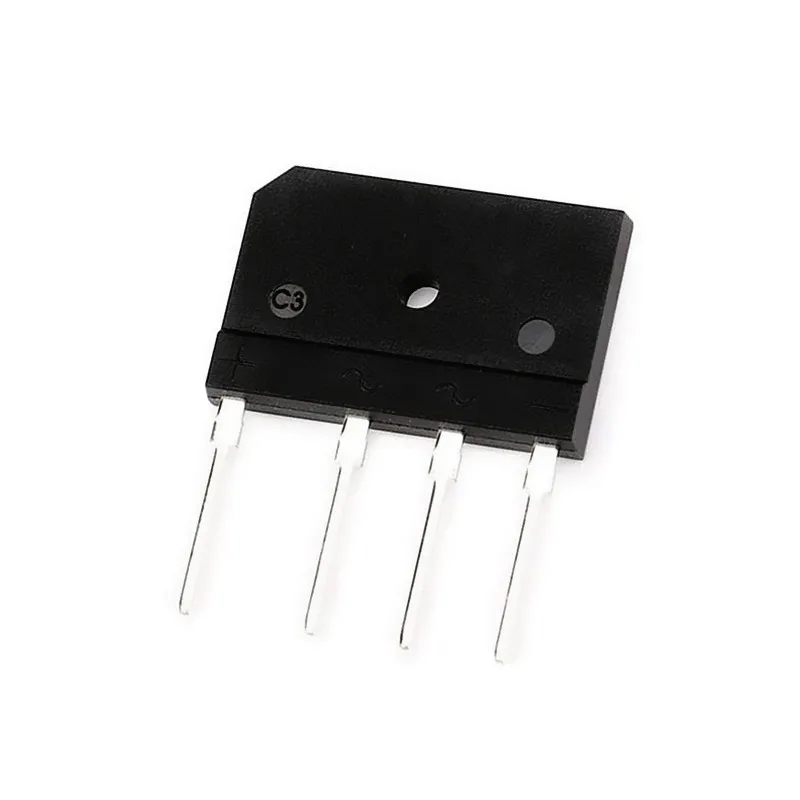 5PCS GBJ1510 gbj1510 1000V 15A ZIP-4 Diode Bridge Rectifier Single Phase Bridge Rectifier IC Chip Through Hole