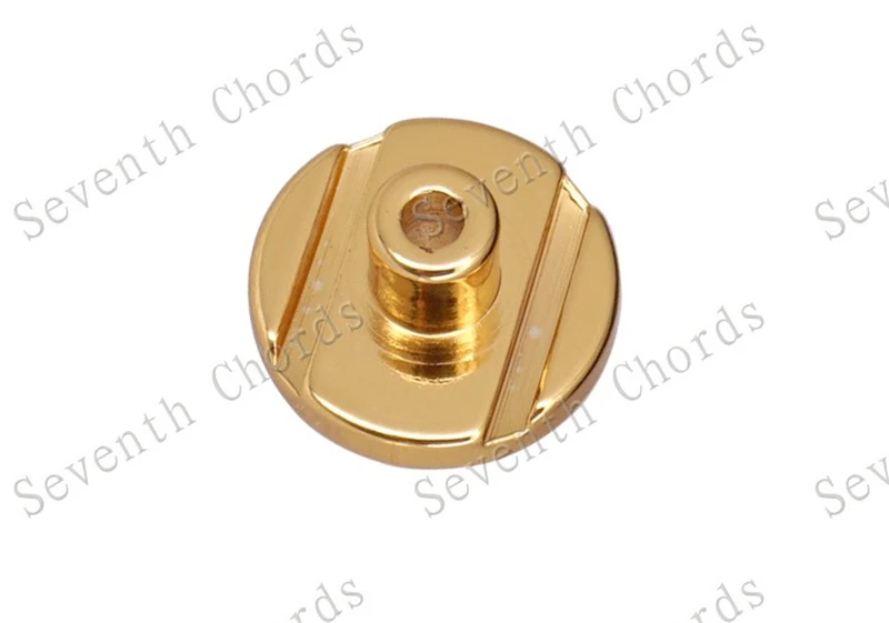 2 Stück/Set, Chrom, Schwarz, Gold, Halter für E-Bass-Saiten, Bassgitarren-Zubehör, Ersatzteile für Musikinstrumente. – Detail 14