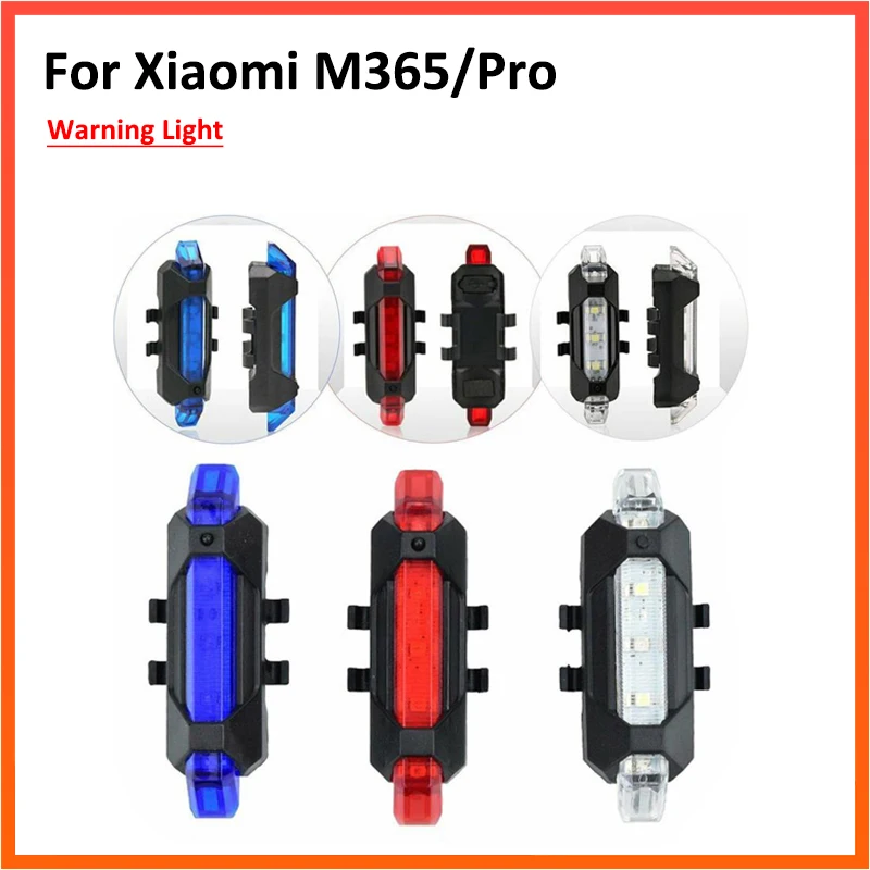 Warning Light LED Strip Lamp Night Cycling Safety Caution 3Model Flashing Light for Xiaomi Scooter for Ninebot Scooter Taillight