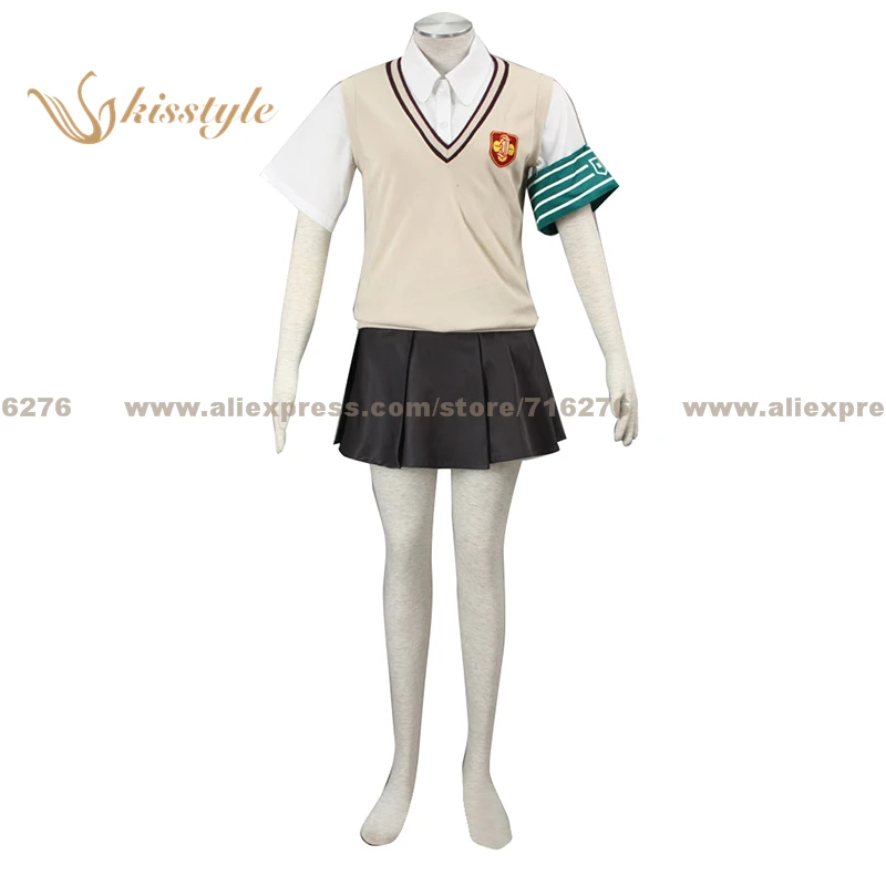 

Kisstyle Fashion A Certain Scientific Railgun Misaka Mikoto Uniform COS Clothing Cosplay Costume,Customized Accepted