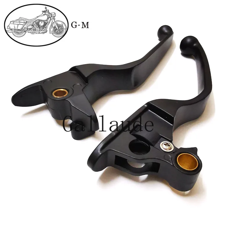 Clutch Brake Lever Set for 2015 2016 2017 2018 2019 2020 Softail Breakout Fat Boy Deluxe Heritage Classic FLS Slim Street Bod