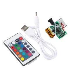 16 Colors USB LED Moon Lamp Board Remote Control Light Source Night 3D Printer Parts With Remote Control High Quality and New