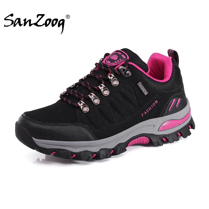 Women Outdoor Trekking Shoes Hiking Woman Camping Sneakers Treking Buty Trekingowe Damskie Mountain Zapatillas Trail Tracking
