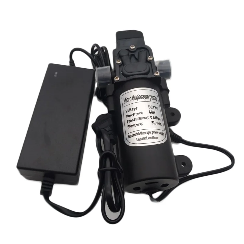 Ogród parownica 12V 60W mikro elektryczna membrana pompa mgły wodnej pompa do nawadniania