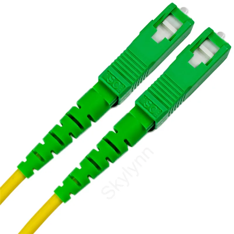 Factory Inventory Clearance 50pcs 3 Meter Length SC/APC Single Mode G657A SX Core 2.0mm LSZH Jacket Fiber Optic Patch Cord