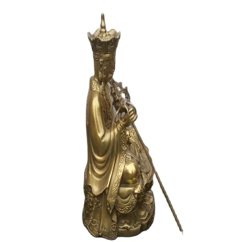 China Old Bronze Statue Ksitigarbha Buddha Statue