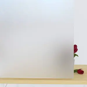 Kaca Privasi Buram Kaca Film Buram Vinil Matte Stiker Jendela Penutup Pintu Film Perekat Diri Anti Sinar UV untuk Kantor Rumah 10 stiker kaca pintu penjualan terbaik - №