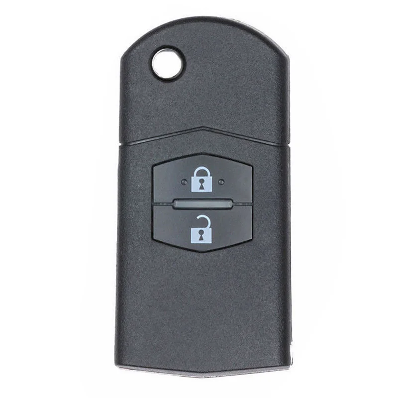 Keyecu Model No.: 41521 41601 41803 41835 41847 433MHz 4D63 Upgraded Flip Remote Car Key for Mazda 2 3 6 323 626 MVP Visteon