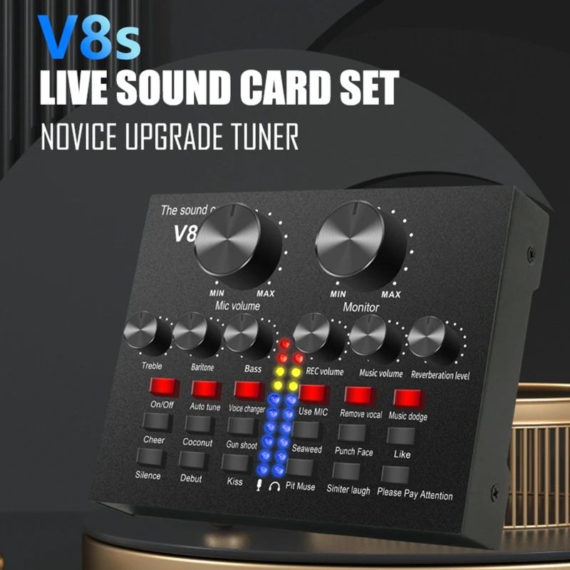 Relação de múltiplos propósitos do misturador de som estéreo 20cb para gravar o fluxo vivo conecta com o portátil da tabuleta do smartphone