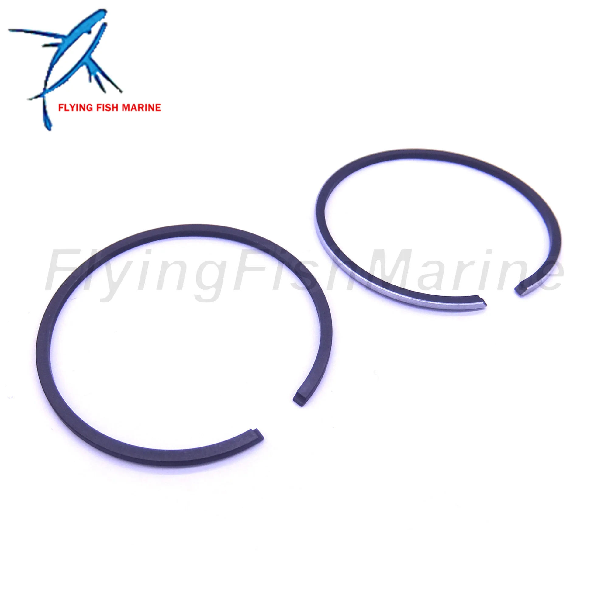 Outboard Engine 39-803678A3 39-8M0080355 Piston Ring Set STD for Mercury Mariner 6HP 8HP 9.8HP, 50mm view 3