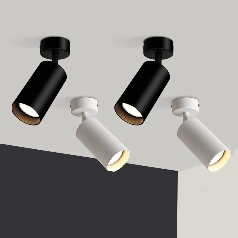 Cob Led Downlight 7W 10W Spot Led Downlights Ceiling Surface Mounted Commercial Clothing Indoor Lighting AC85-265V
