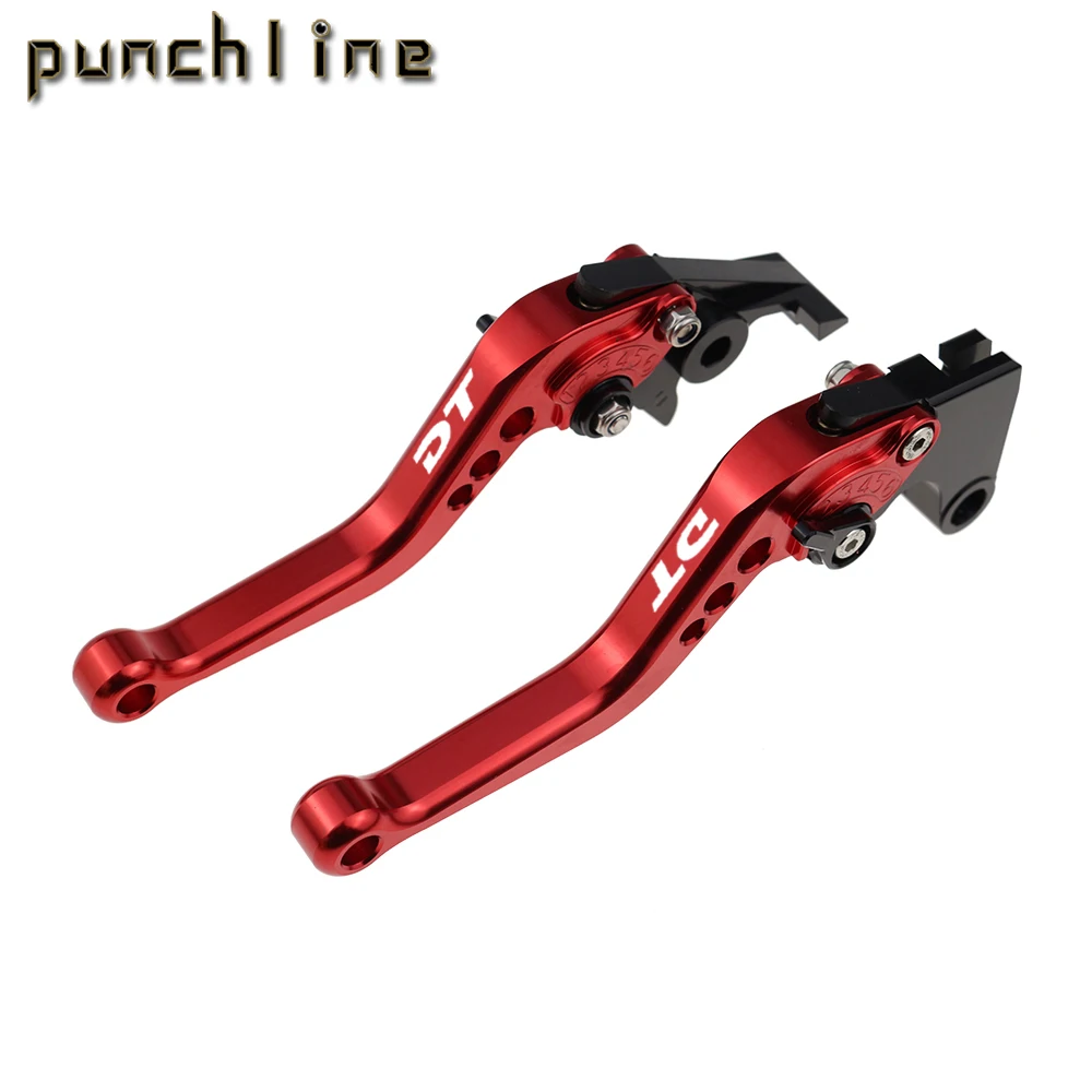 Fit For DT 50 (3MN) DT50R(70K10/70K1A) DT 80 (53V) Motorcycle CNC Accessories Short Brake Clutch Levers Adjustable Handle Set