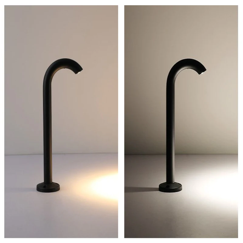Lámpara LED de 5W para Jardín, Césped Simple, Moderno, Aluminio, Exterior, Impermeable, Pasillo, Patio, Villa, Paisaje, Pilar, Césped