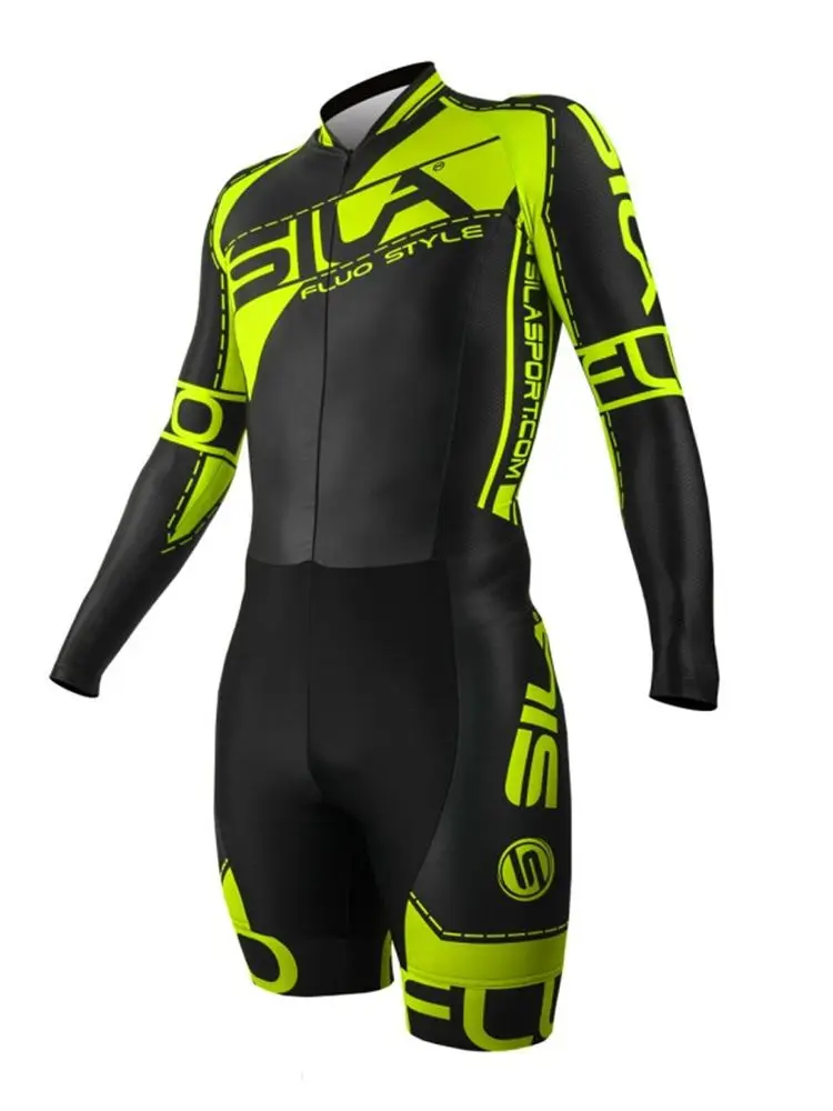 AliExpress NONE Sila children and adolescents Long Sleeve Triathlon Skinsuit Cycling Suit Bike Jersey Jumpsuit MtbCiclismo Speed Skaters Suit
