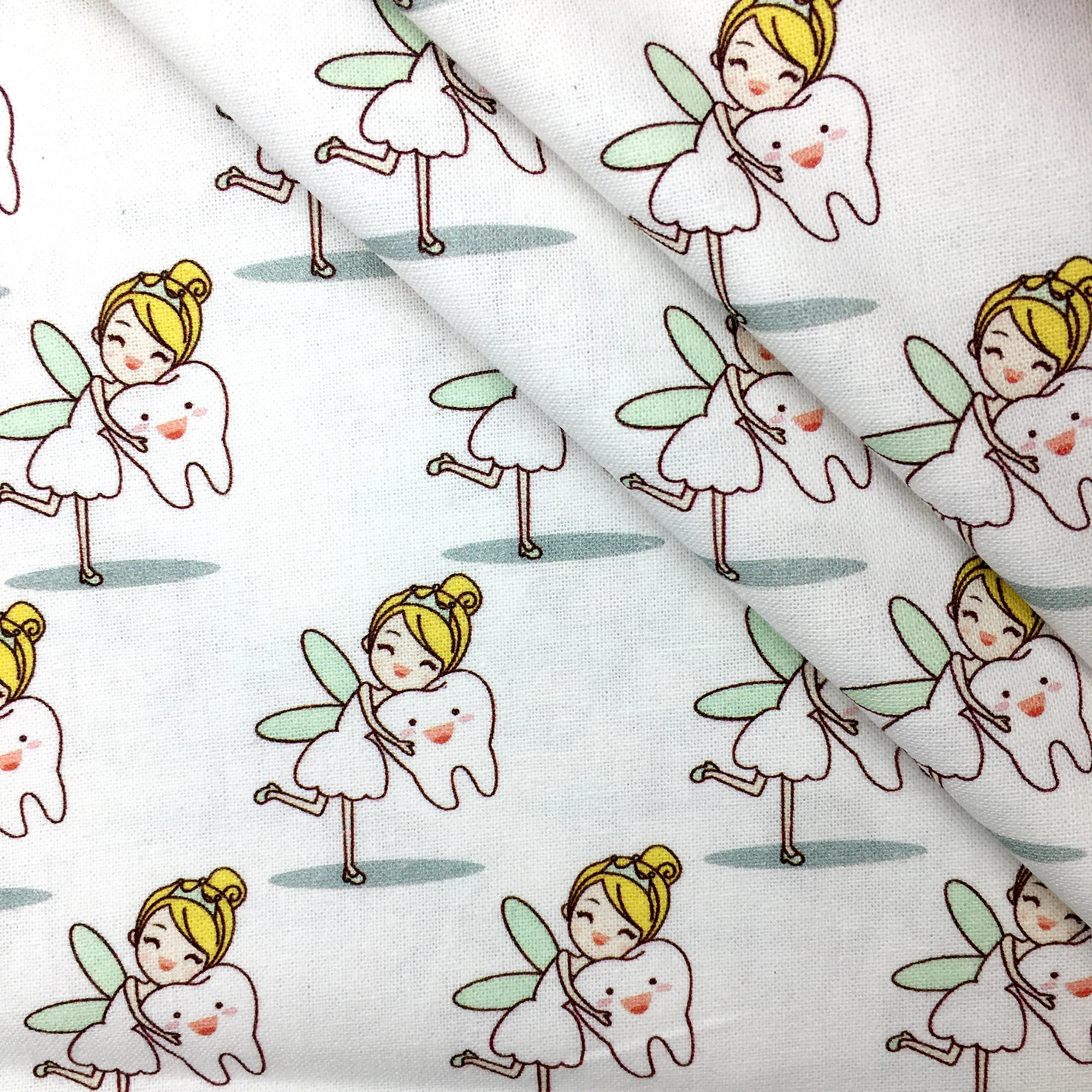 Nurse Doctor Tooth Medical Design 50*145cm Polyester Cotton/Pure Cotton Fabric for Tissue Sewing Quilting Fabric Needlework DIY view 2