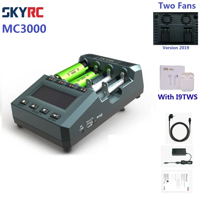 SKyrc mc3000 Bluetooth円筒形バッテリー充電器 (ペン用ヘッドフォン付き)-ニッケル-亜鉛バッテリー - AliExpress 44