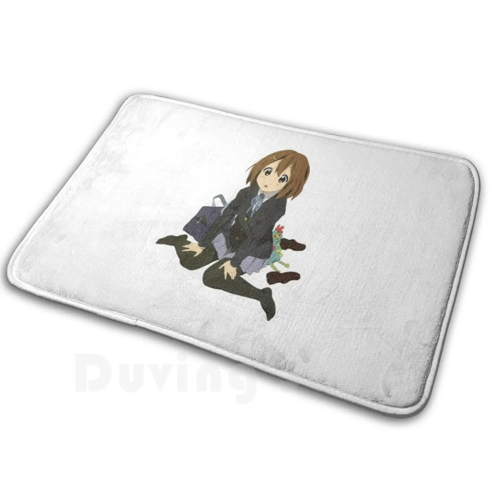 Yui Hirasawa K-On! Carpet Mat Rug Cushion Soft Non-Slip K On Yui Hirasawa Mio Akiyama Ritsu Tainaka Tsumugi Kotobuki