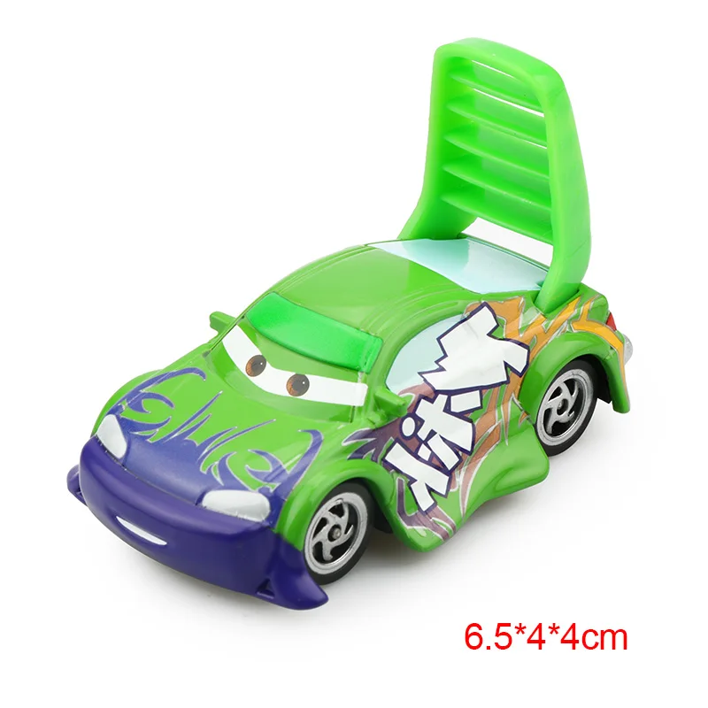 Disney Pixar Cars 2 Toy modello in lega Car Badger Flame Slugs Blue DJ wengè Bad Guys quattro gruppi 1:55 giocattoli in metallo veicoli regali per