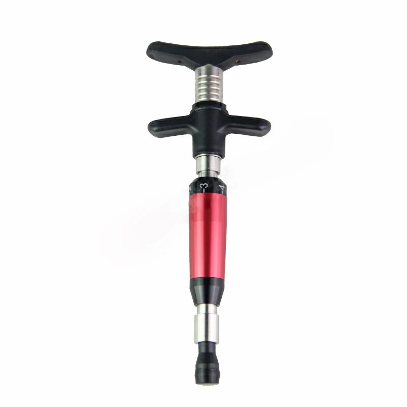 Ручной коррекционный пистолет для позвоночника Массажный пистолет FZK-R02, пистолет для акупунктуры и фиксации кости, 6-позиционная прочность 50Н-300Н