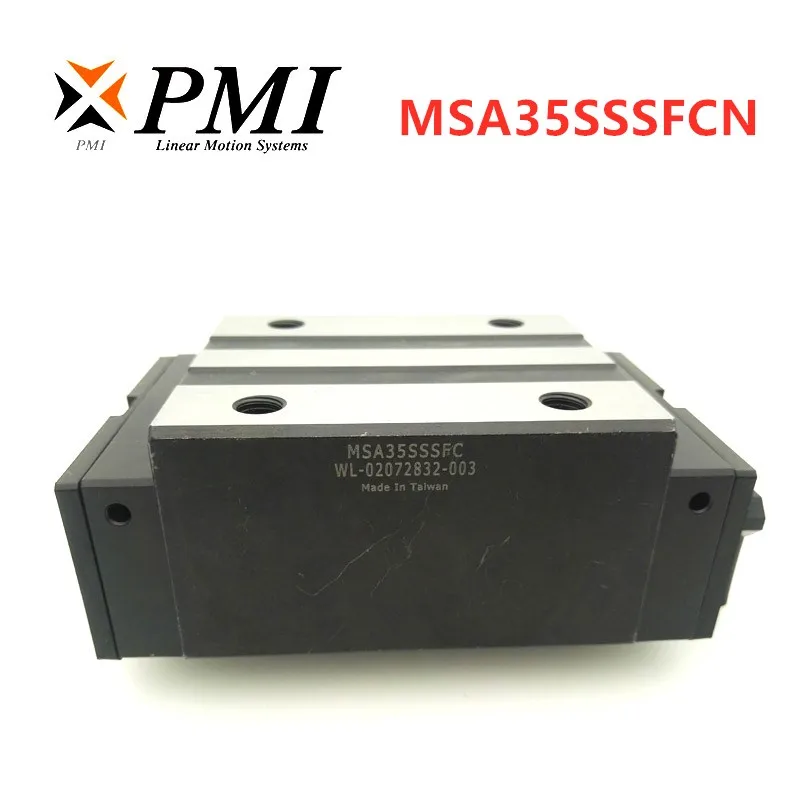 Original PMI Block MSA35S MSA35S-N MSA35SSSFCN Linearführungsschlitten MSA35 für CO2-Lasermaschine CNC-Frässchienen – Detail 1
