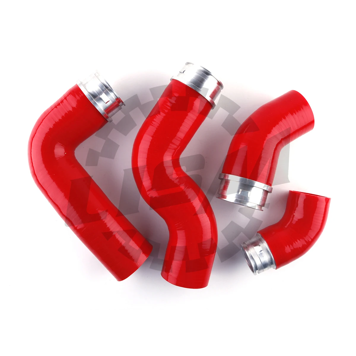 4PCS For 2004-2009 Volkswagen VW Golf GTI MK5 Jetta GLI Audi A3 8P 2.0T FSI 4-ply Silicone Intercooler Turbo Boost Hose Tube Kit