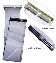 Male Female 40Pin IDE extension Cable cord 40P M F PATA HDD data cable line 40P IDE Hard Disk CD DVD Rom Data Cord Wire 40P IDE
